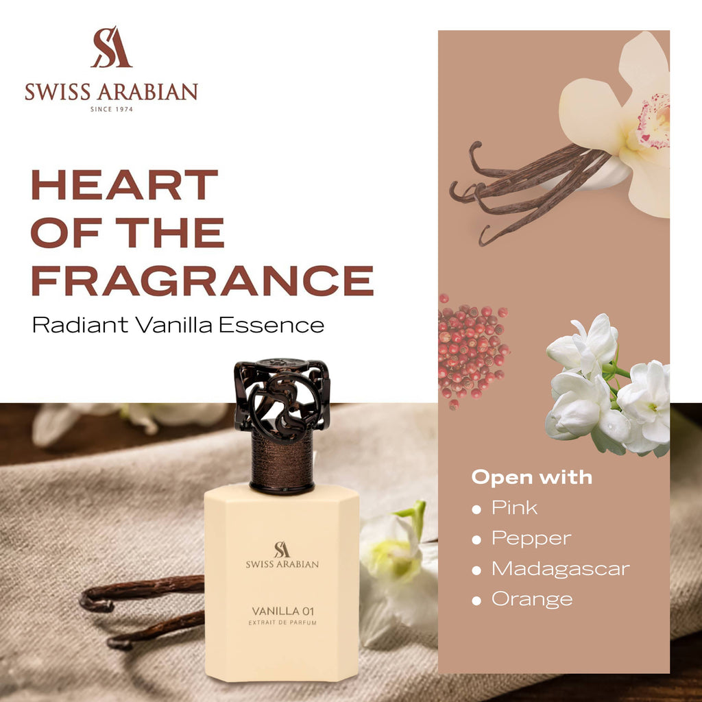 Swiss Arabian Vanilla 01 Extrait de Parfum 50ml