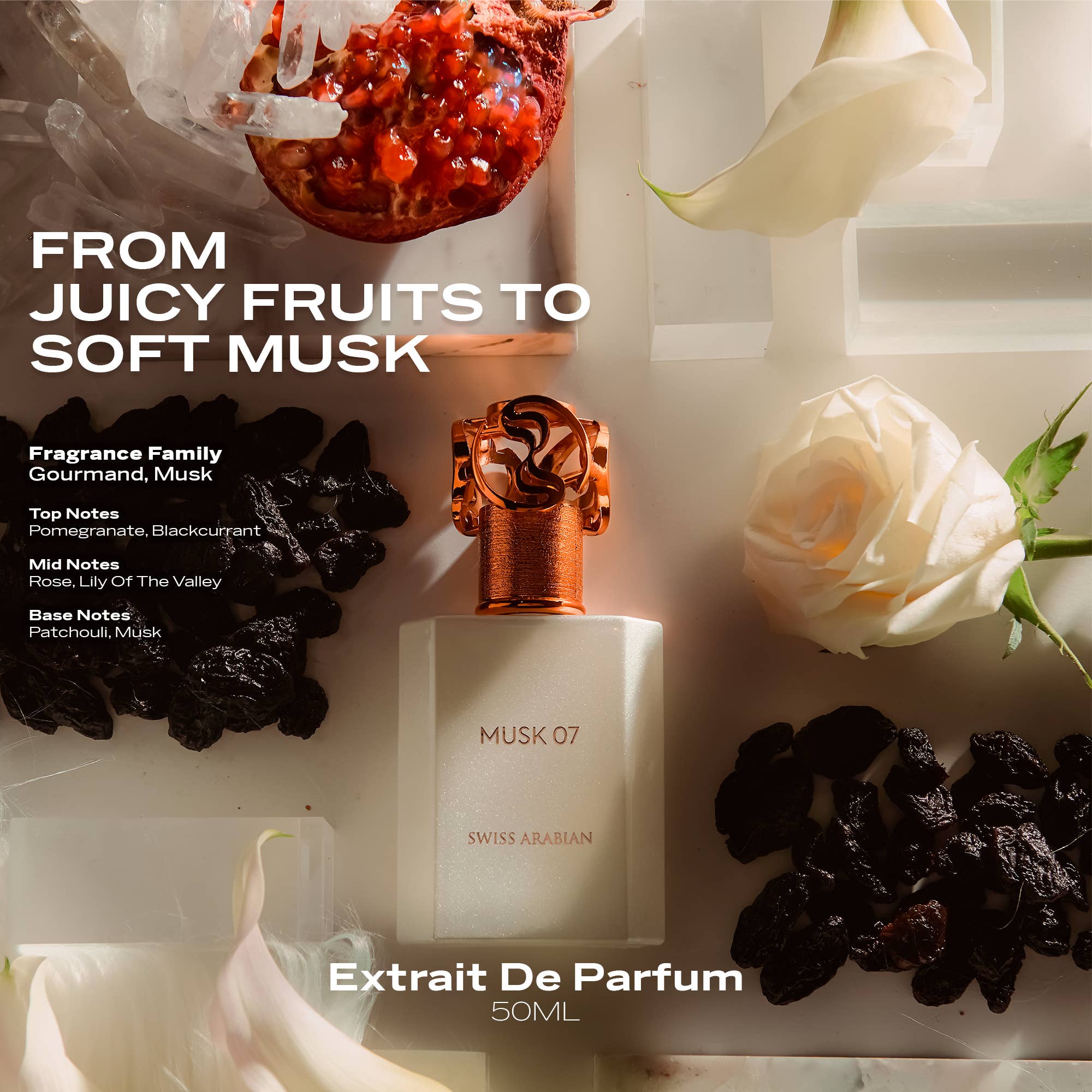 Swiss Arabian Musk 07 Extrait de Parfum for Women 50ml