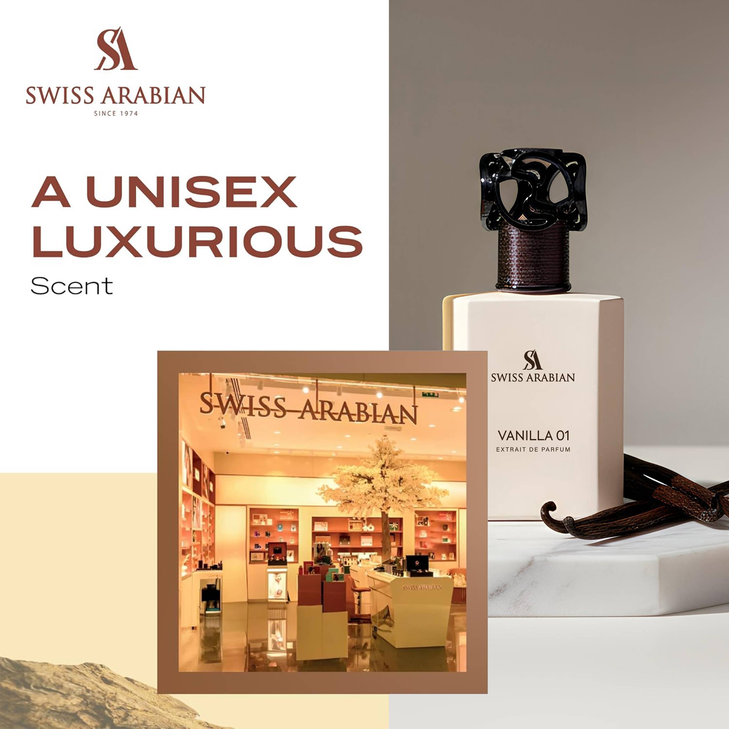 Swiss Arabian Vanilla 01 Extrait de Parfum 50ml