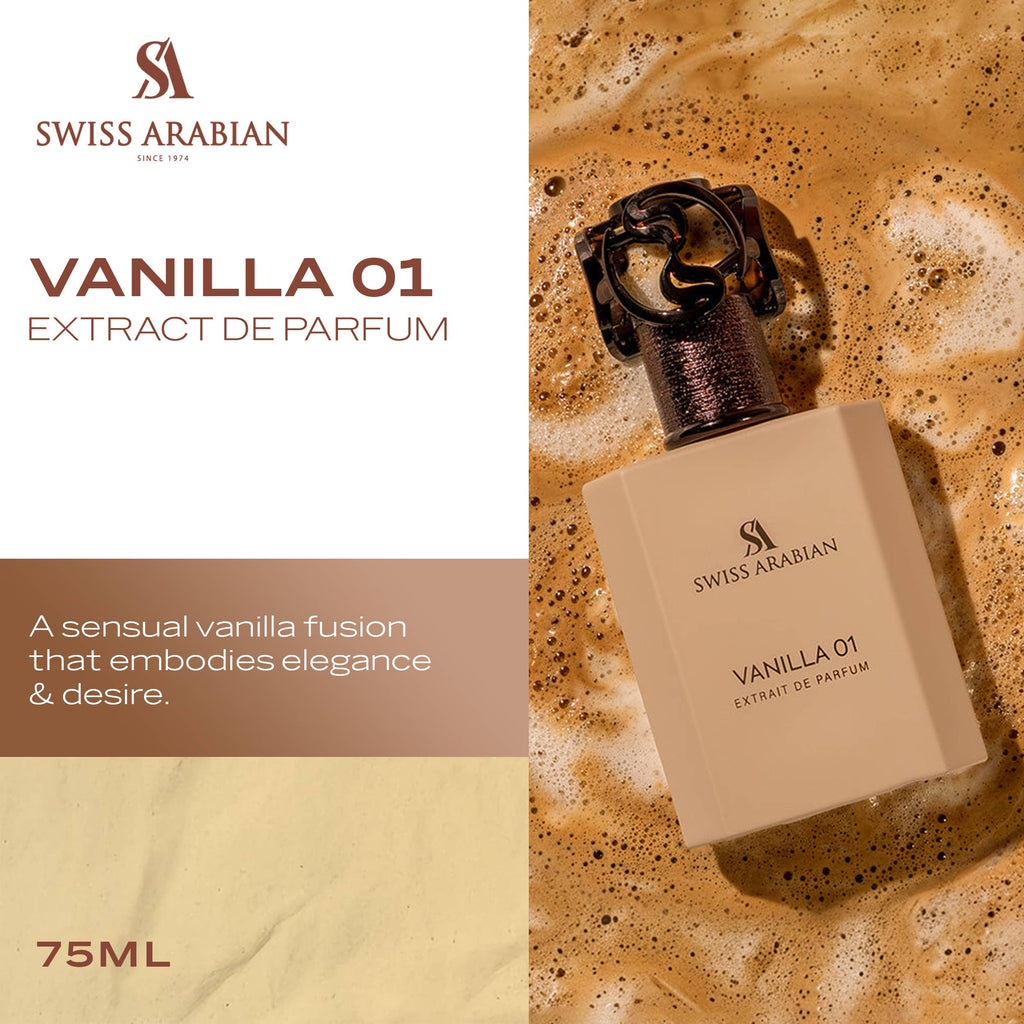 Swiss Arabian Vanilla 01 Extrait de Parfum 50ml