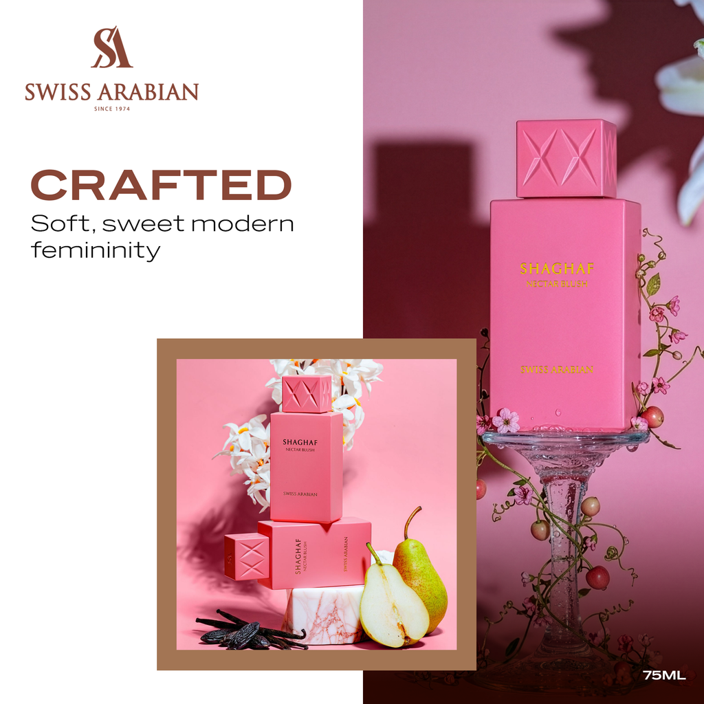 Swiss Arabian Shaghaf Nectar Blush EDP 75ml