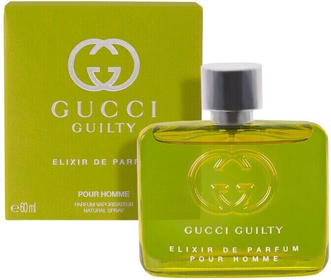 Gucci Guilty Elixir De Parfum Pour Homme 2.0oz.