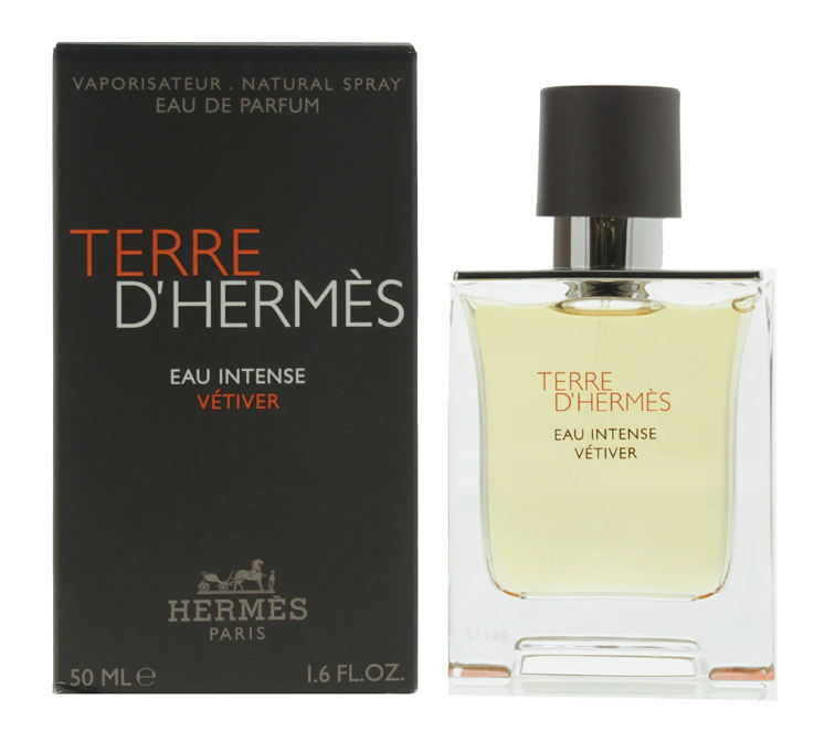 Hermes Terre D'Hermes Eau Intense Vetiver Eau de Parfum 50ml 1.6 oz
